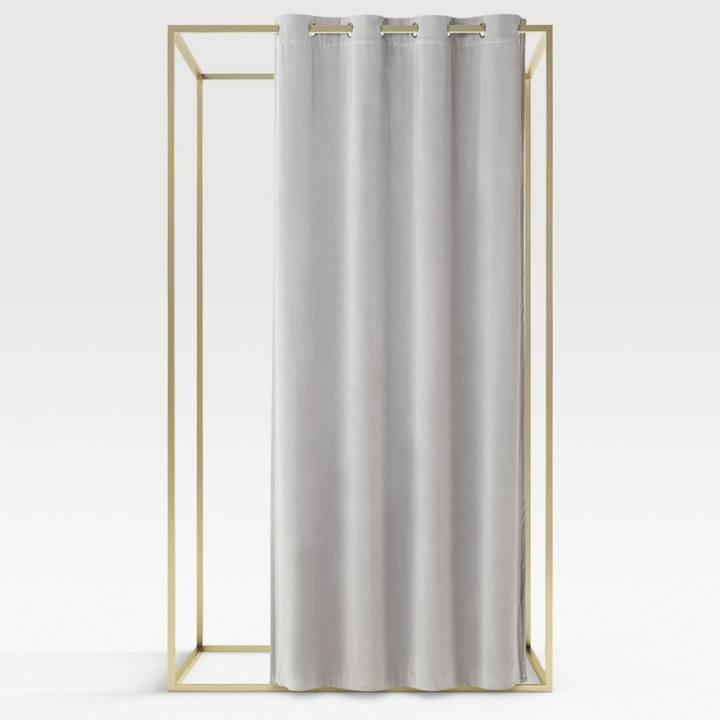 Závěs CHARLOTTE šedá 1