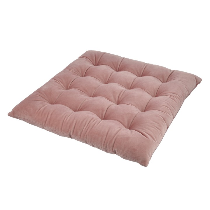 Sconto Podsedák na židli CHARLOTTE růžová