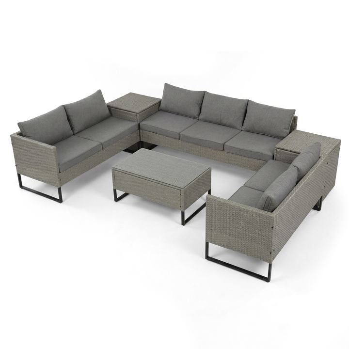 Sconto Zahradní sestava CHITA šedá