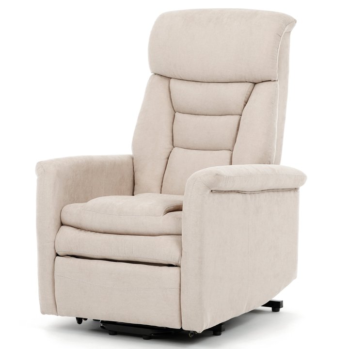 Sconto Relaxační křeslo CLEMENT III krémová