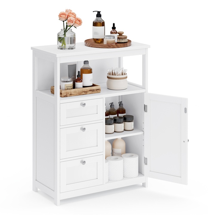 Koupelnová skříňka CLOUDE 1 bílá 1