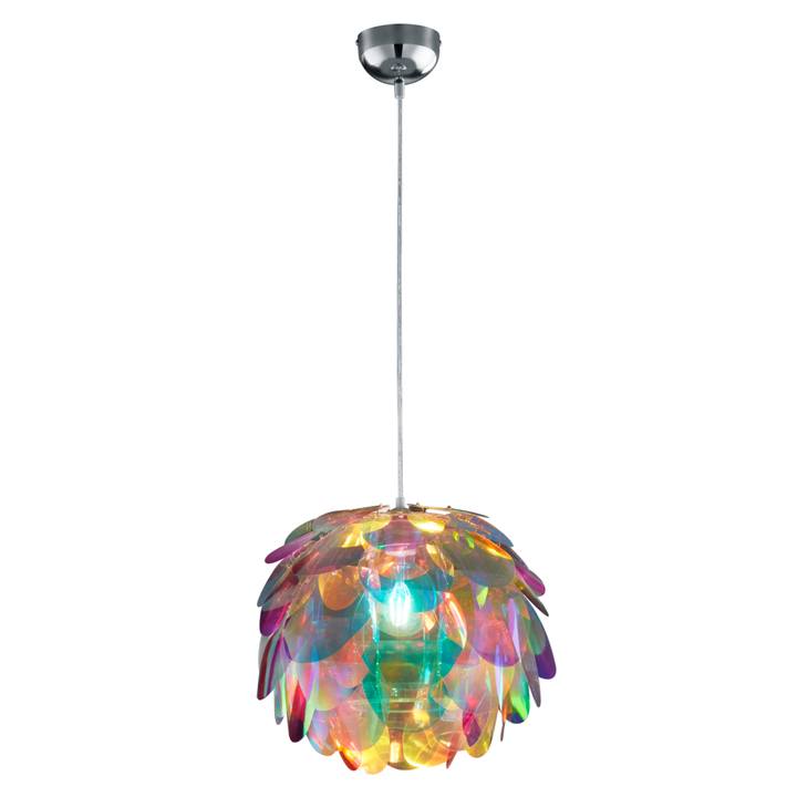 Sconto Závěsné svítidlo CLOVER chrom/vícebarevná