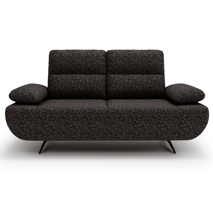 Sconto Pohovka COCO černohnědá