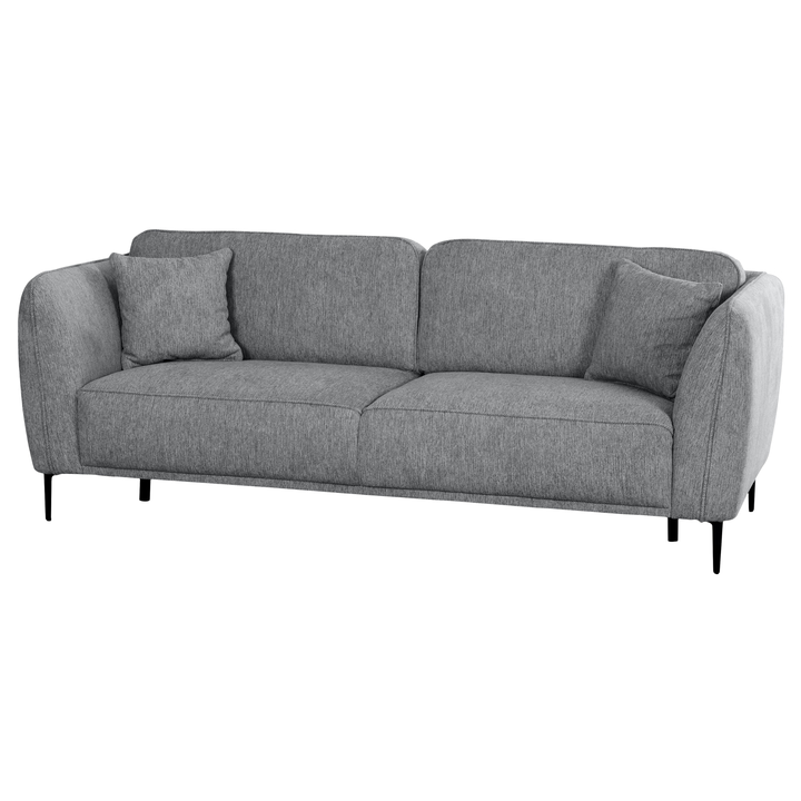 Sconto Pohovka COIMBRA 3-sedák, šedá