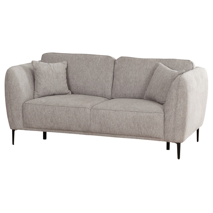 Sconto Pohovka COIMBRA 2-sedák, světle šedá