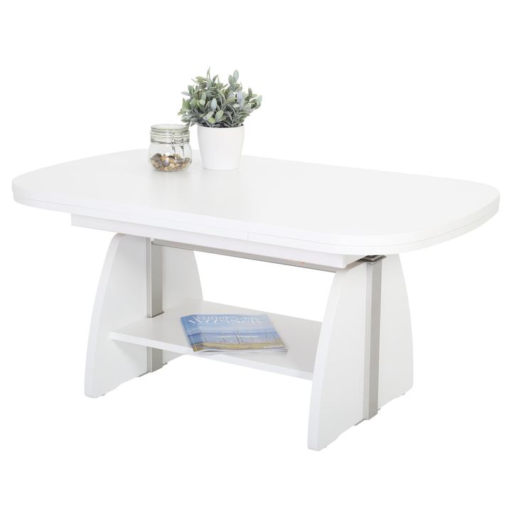Sconto Konferenční stolek COLIN bílá
