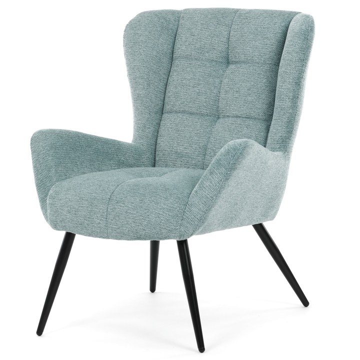 Sconto Křeslo COLINA světle modrá