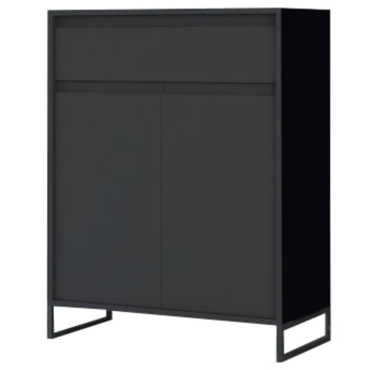 Komoda COLOGNE 3 antracitová 1