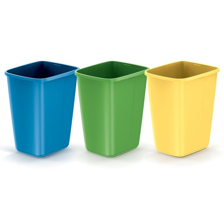 Sconto Sada košů na tříděný odpad COMPACTA Q SET 3x12 L