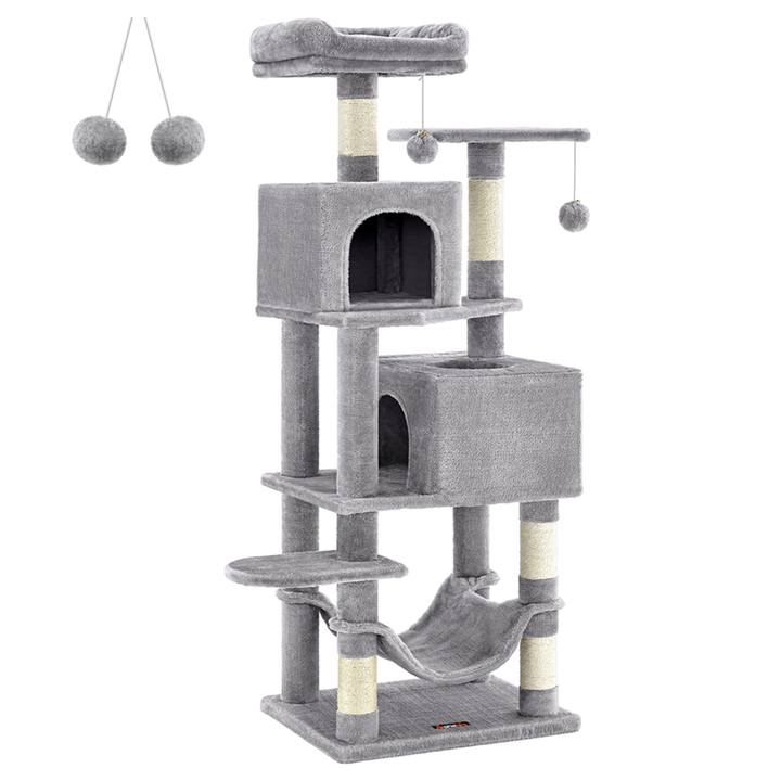 Sconto Kočičí škrabadlo CONDO světle šedá