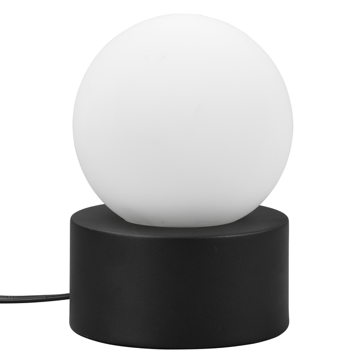 Sconto Stolní lampa COUNTESS černá/bílá