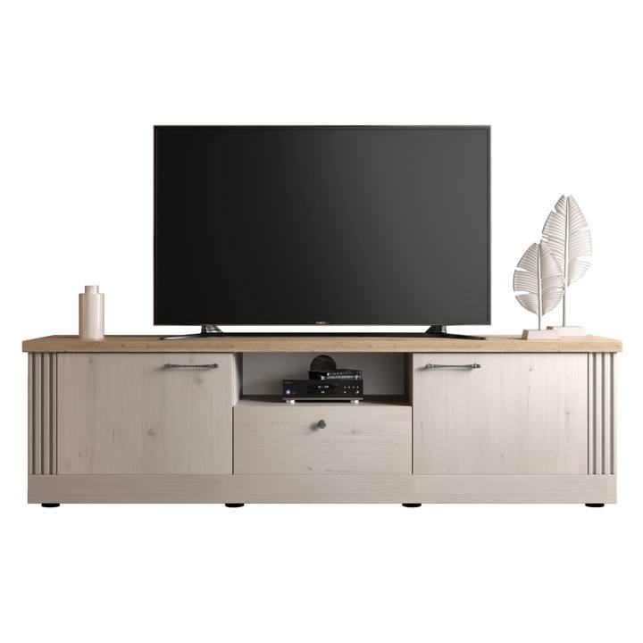 Sconto TV komoda COUNTRYS 4 dub cadiz/bílá