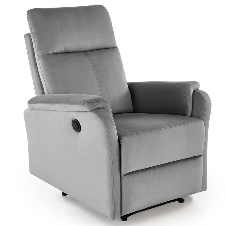 Sconto Relaxační křeslo CRUCES šedá