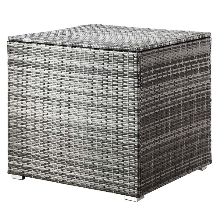 Sconto Zahradní box CUBE šedá