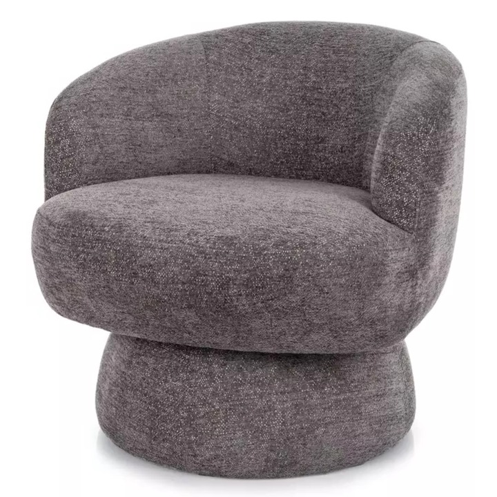 Sconto Křeslo CUSMAC šedá