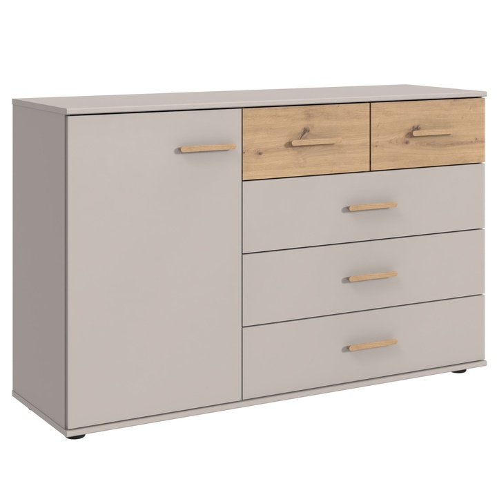 Sconto Komoda DAGAT 706 kašmírová/dub artisan