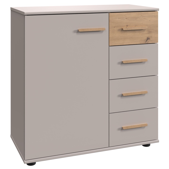Sconto Komoda DAGAT 710 kašmírová/dub artisan