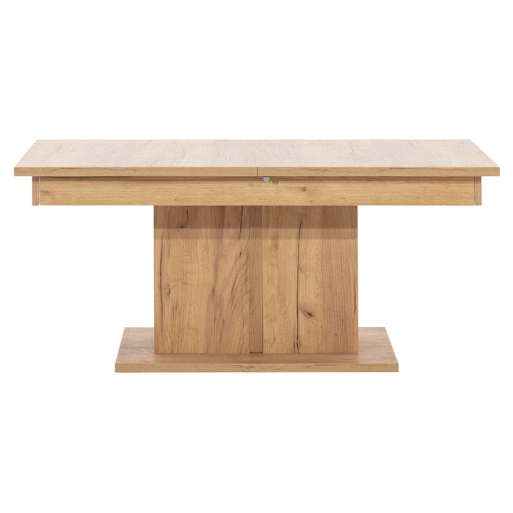 Sconto Konferenční stolek DARCY zlatý řemeslný dub