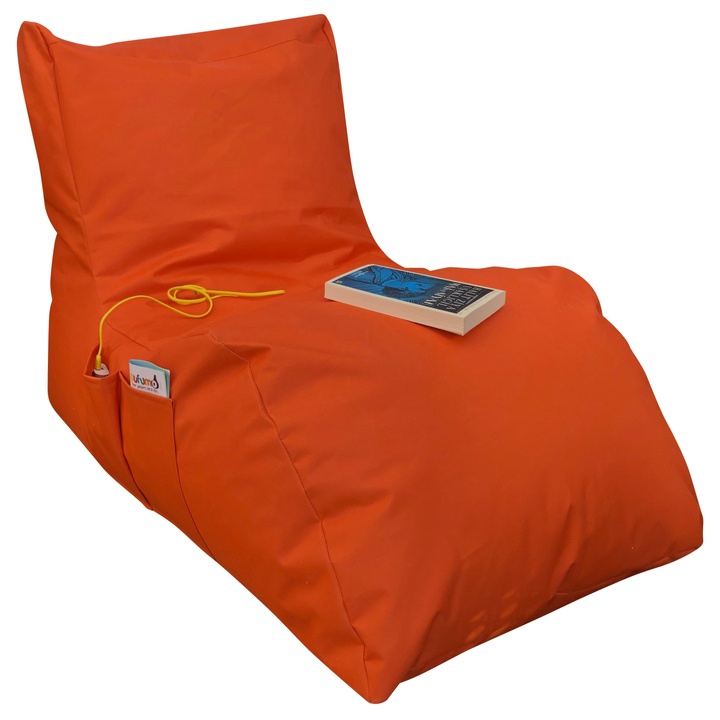 Outdoor sedací vak DAYBED oranžová 1