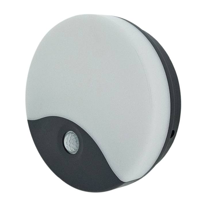 Sconto Venkovní nástěnné LED svítidlo DEBI černá/bílá