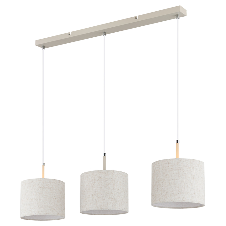 Závěsné svítidlo DELEON 3 písková 1