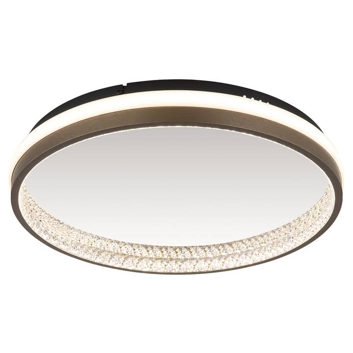 Stropní svítidlo DELLA tmavě šedá/černá/bílá 1