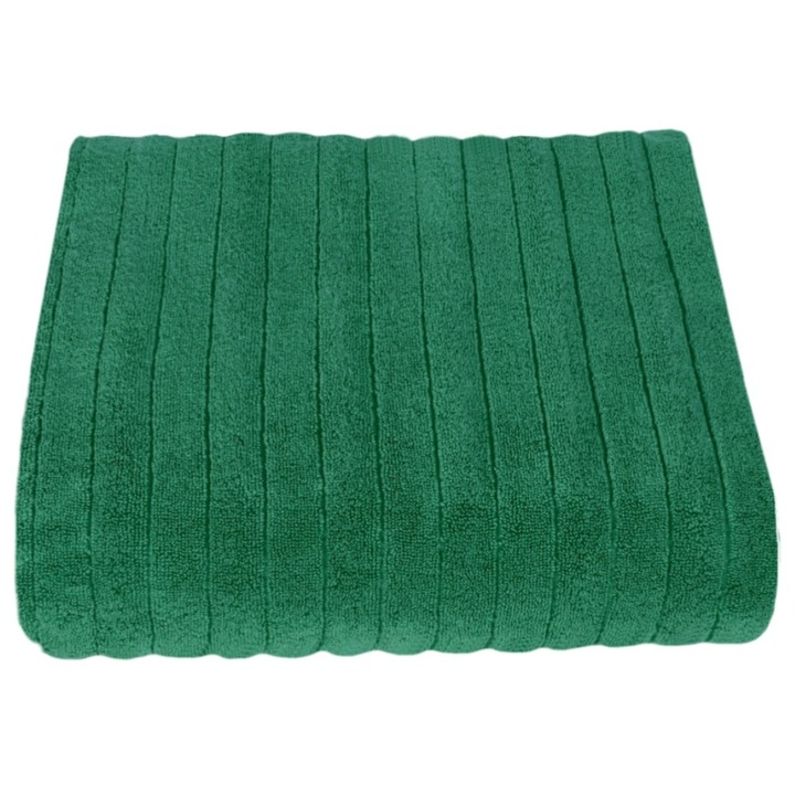 Sconto Ručník DELUXE tmavě zelená, 50x95 cm