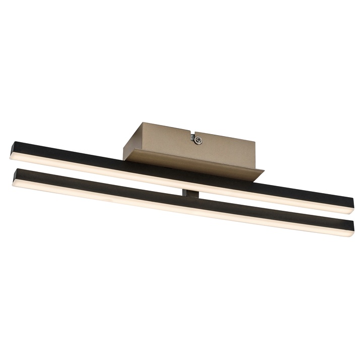 Sconto Stropní svítidlo DEMIR 2 zlatá/černá