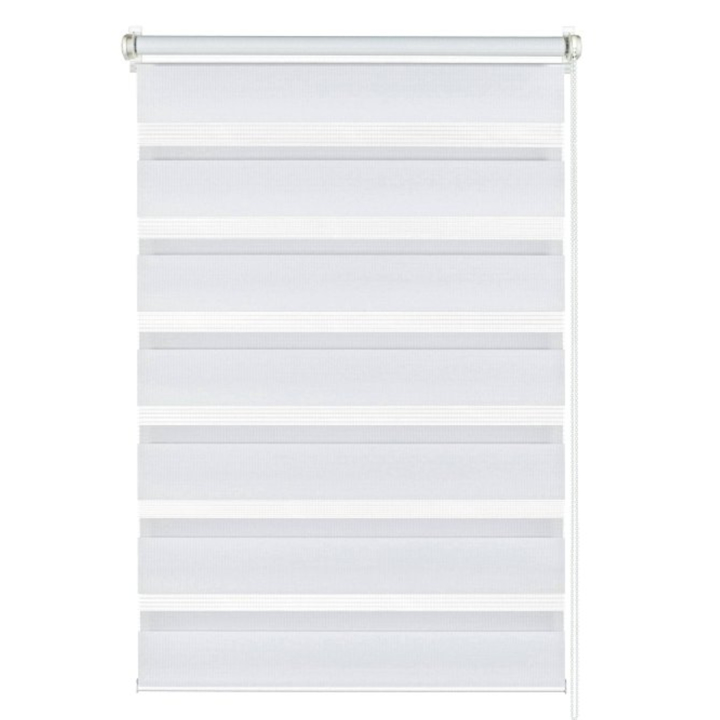 Sconto Zatemňovací roleta DEN/NOC SILVALIN III bílá, 68x215 cm