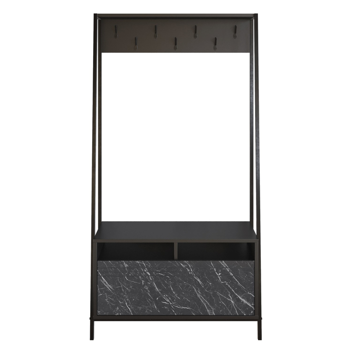 Předsíňová sestava DEVIN černá 1