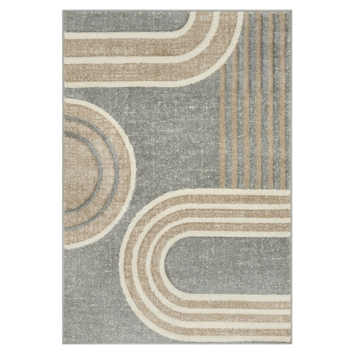 Koberec DIXIE 65018/YC9E béžová/stříbrná, 120x170 cm 1
