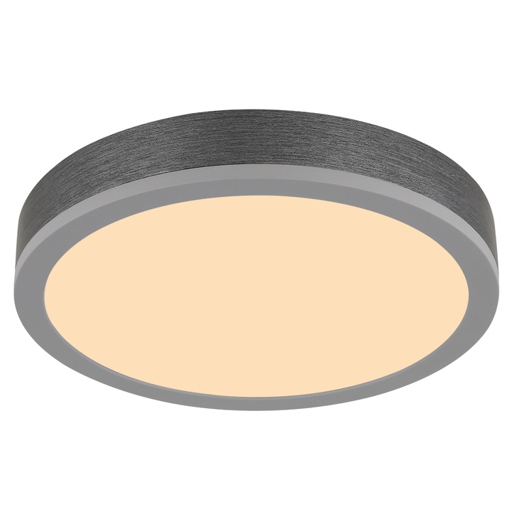 Sconto Stropní svítidlo DORO šedá/bílá, ⌀ 30 cm