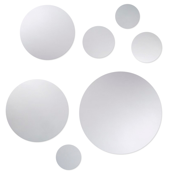 Sconto Zrcadlo DOTS bez rámu, 7 ks