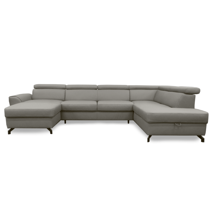 Sedací souprava DUE I pravá, šedá 1