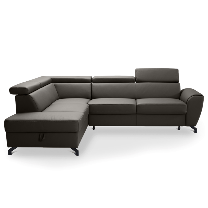 Sedací souprava DUE levá, tmavě šedá 1