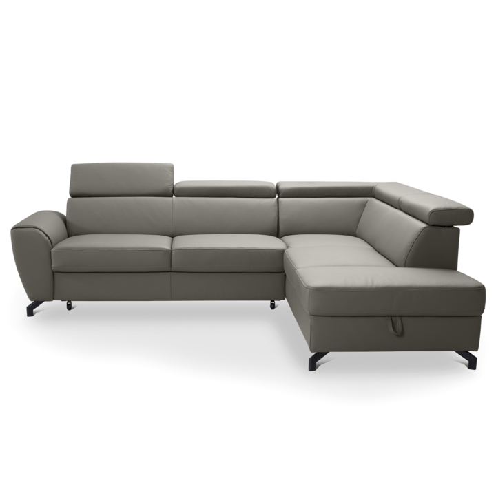 Sedací souprava DUE pravá, šedá 1