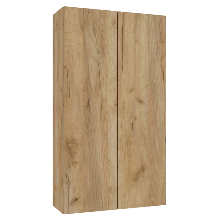 Sconto Závěsná skříňka DUO 50 L zlatý dub