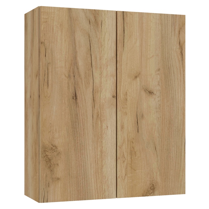 Sconto Závěsná skříňka DUO 50 M zlatý dub