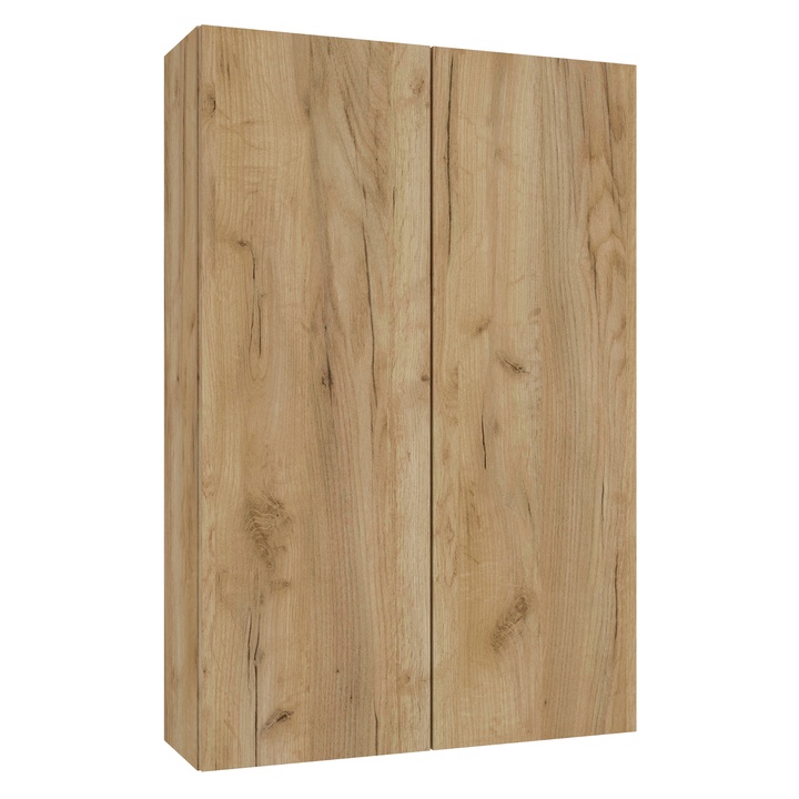 Sconto Závěsná skříňka DUO 60 L zlatý dub