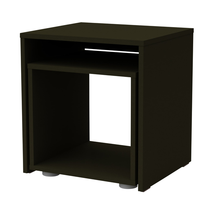 Sconto Set 2 ks přístavných stolků DUO černá