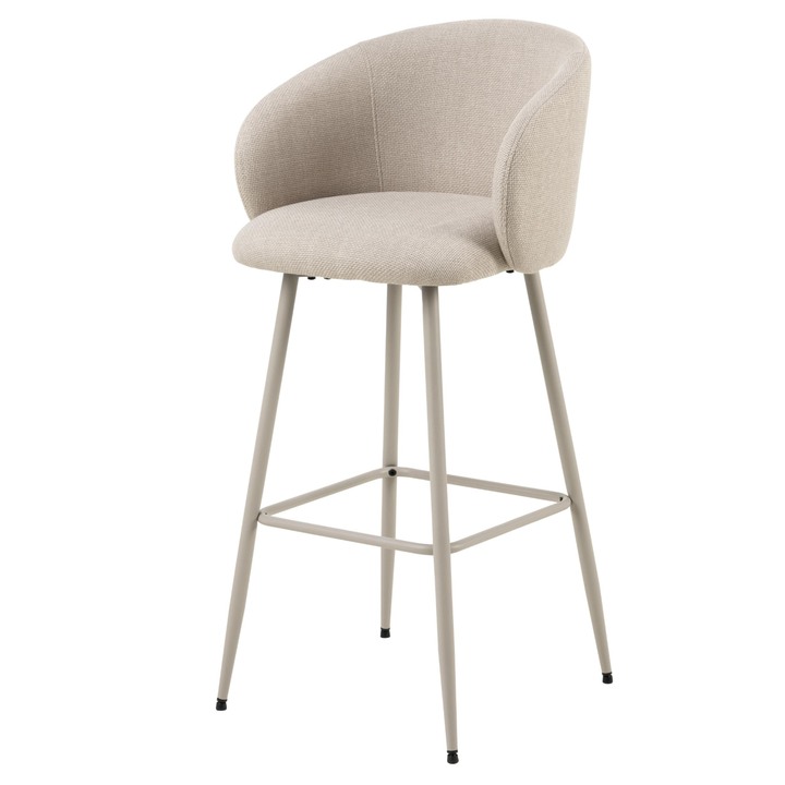 Sconto Barová židle ELEANOR II béžová/šedá