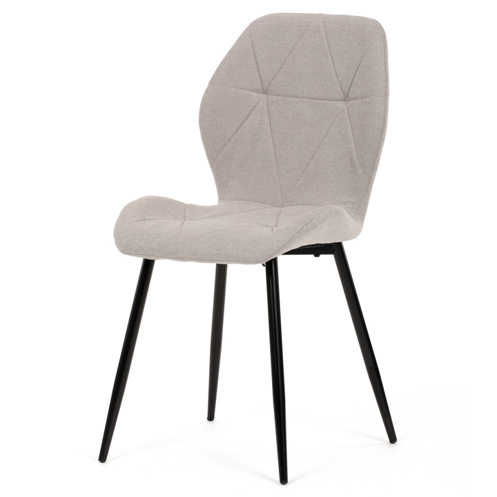 Sconto Jídelní židle ELEN světle šedá