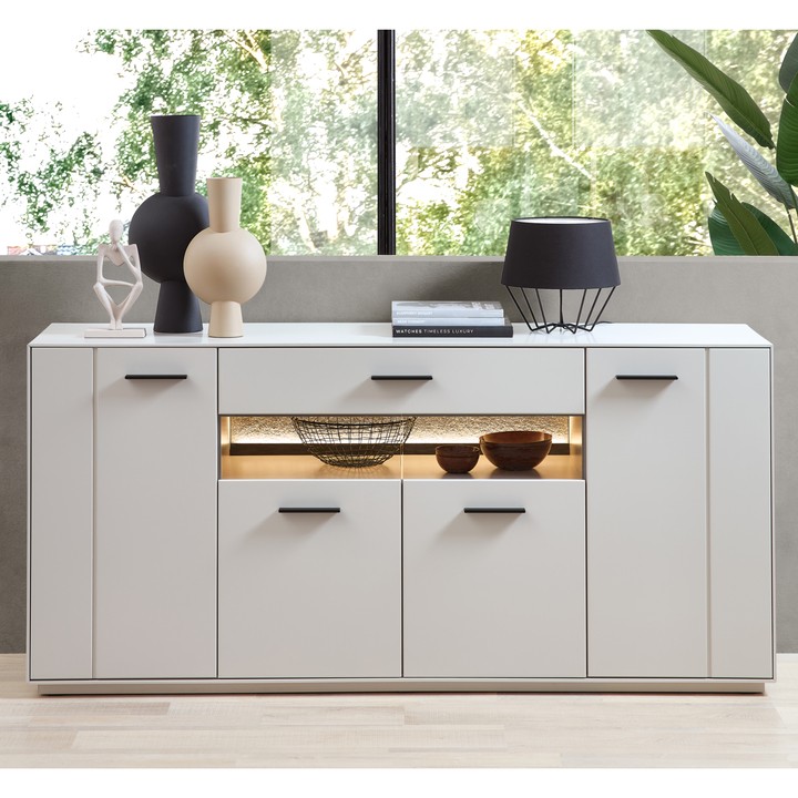 Sconto Komoda ELIGIA sahara krémová/granit