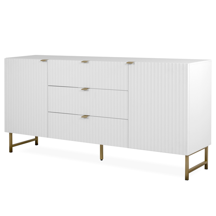 Komoda ELIJAH 3 bílá 1