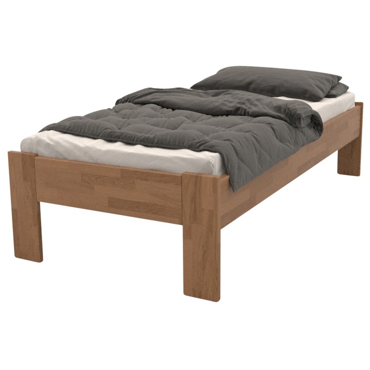 Sconto Postel ELODIE I dub olej světlý ořech, 100x200 cm