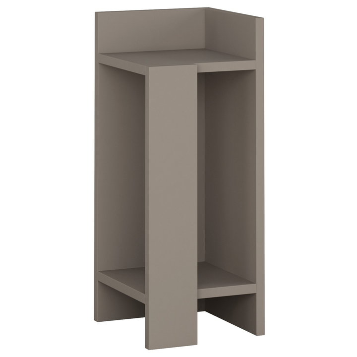 Noční stolek ELOS světlá káva, pravé provedení 1