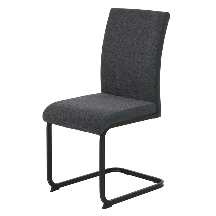 Sconto Jídelní židle EMLYN antracitová/černá