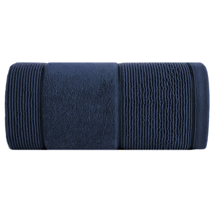 Sconto Ručník EMMA tmavě modrá, 30x50 cm