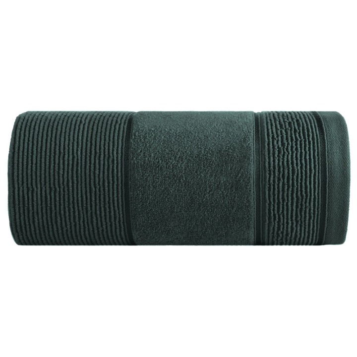 Sconto Ručník EMMA tmavě zelená, 50x90 cm