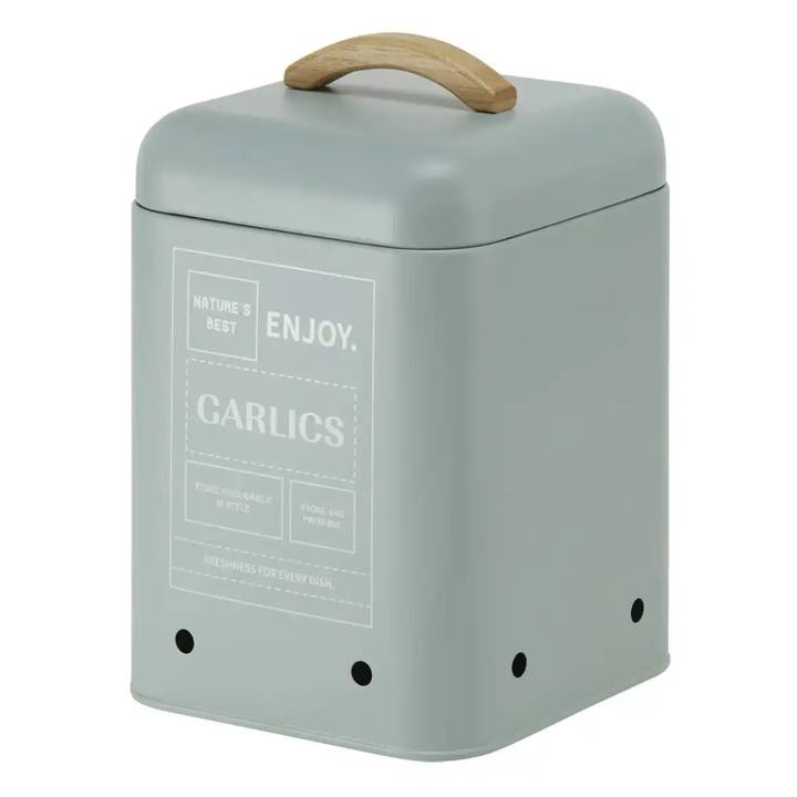 Sconto Dóza na česnek ENJOY šedozelená